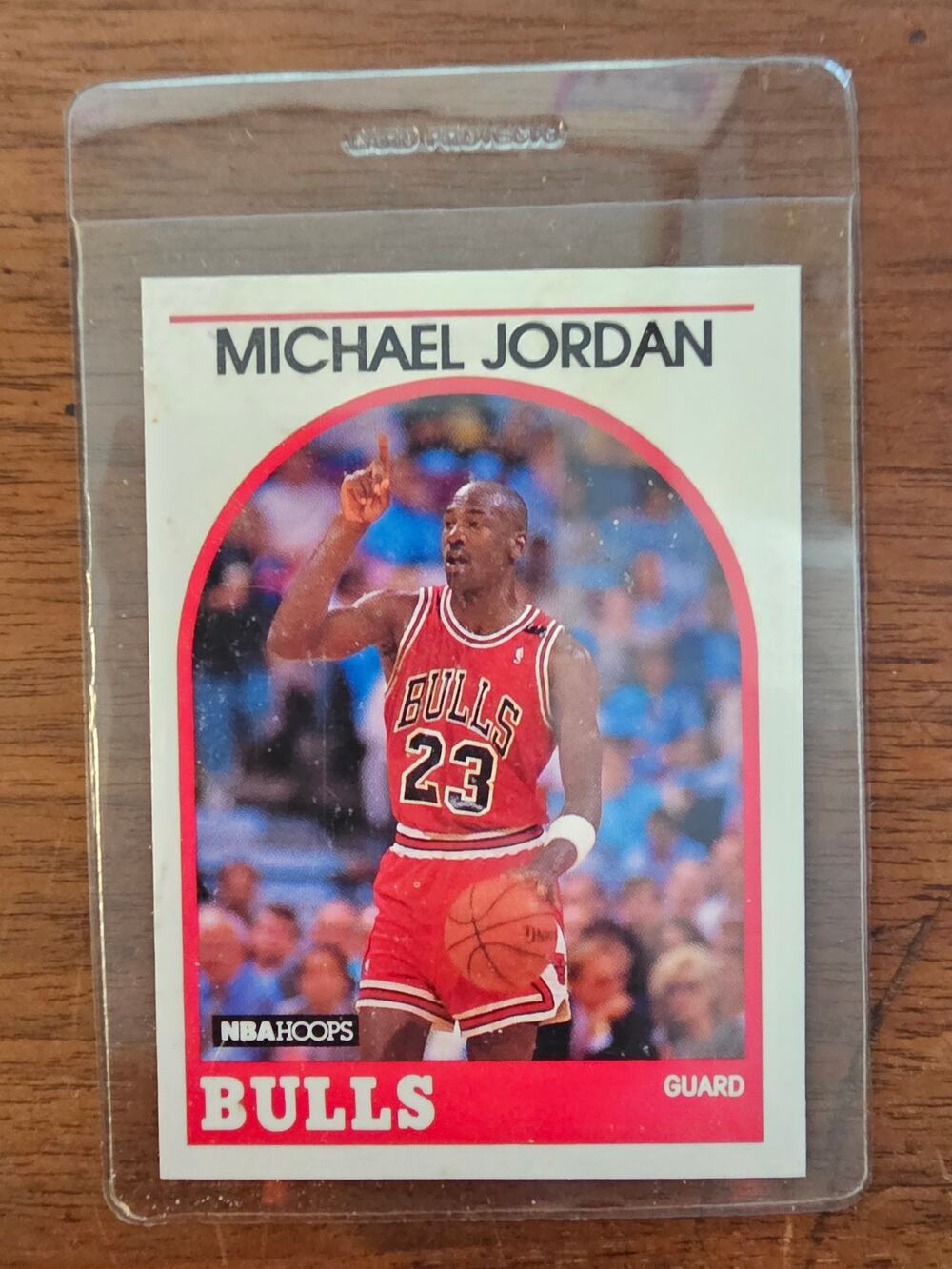 Michael Jordan 1989-1990 NBA Hoops #200 - Chicago Bulls - NBA - Fresh Pull